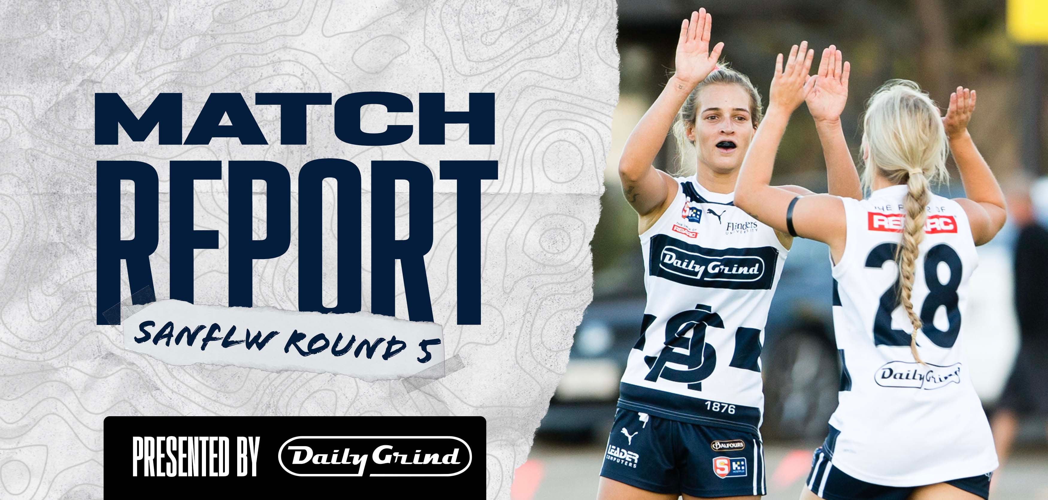 Daily Grind Women's Match Report: Round 5 vs West Daily Grind Women's Match Report: Round 5 vs West